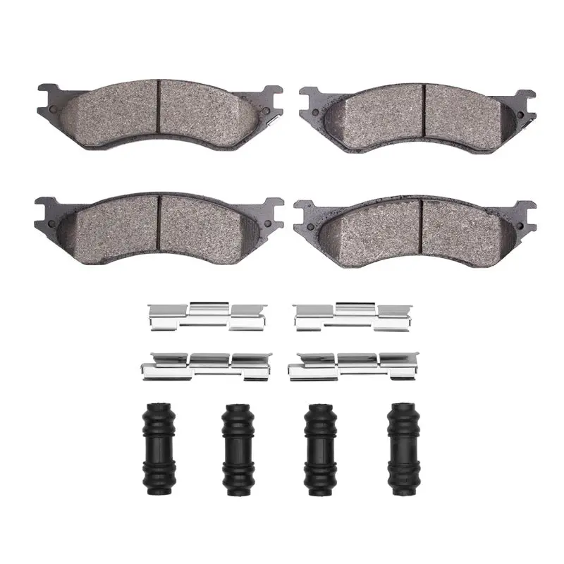 R1 00-08 Dodge Ram 4000 (Mexico) Rear Ceramic Pads & Hardware Kit 1
