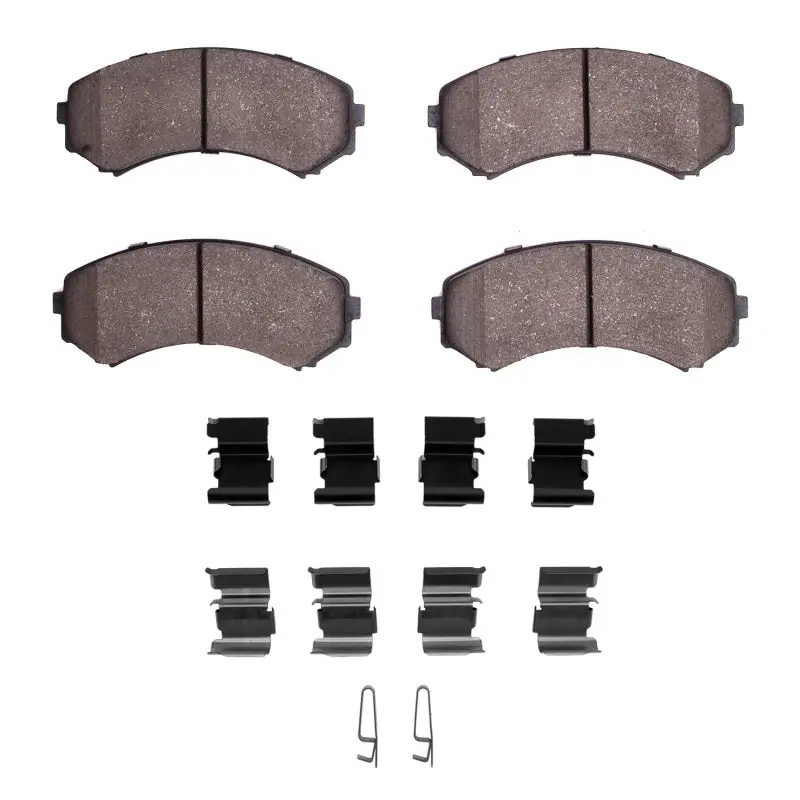 R1 00-11 Honda Passport Front Ceramic Pads & Hardware Kit 1
