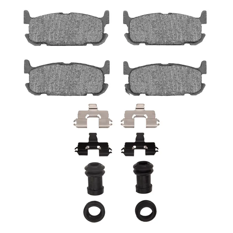 R1 01-05 Mazda Miata Rear Ceramic Pads & Hardware Kit 1