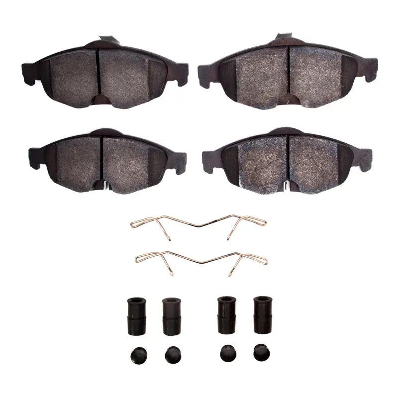 R1 01-06 Chrysler Sebring Front Ceramic Pads & Hardware Kit 1