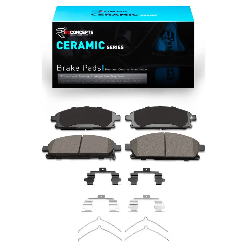 R1 02-17 Acura Mdx Front Ceramic Pads & Hardware Kit 1