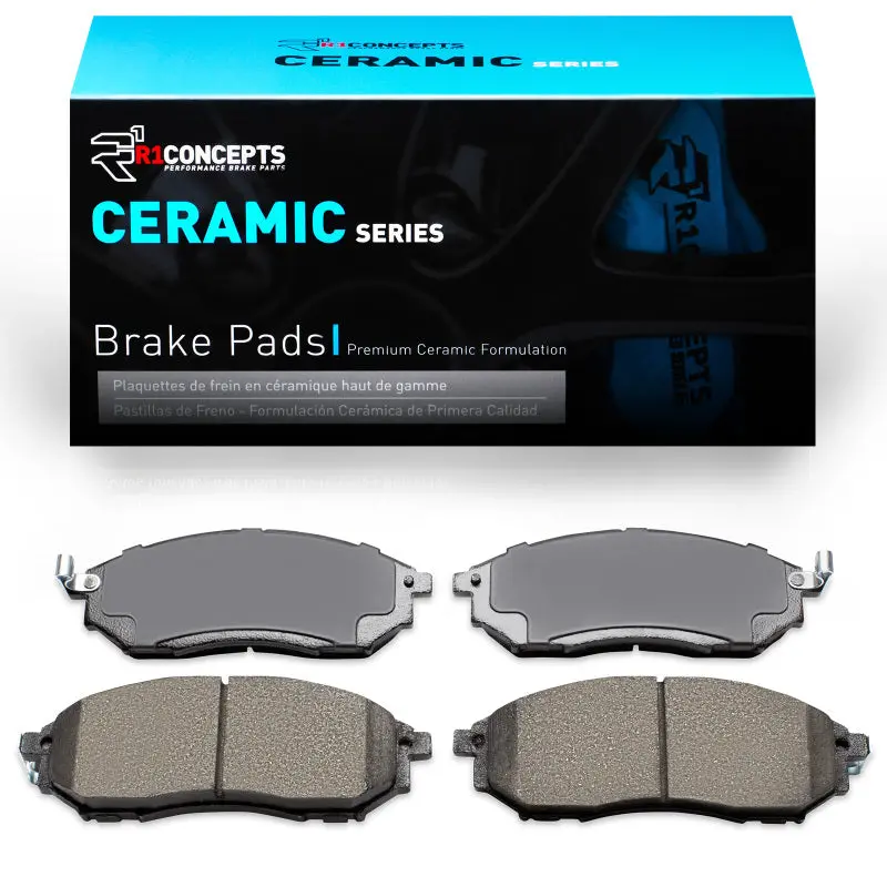 R1 02-20 Infiniti M37 Front R1 Ceramic Brake Pads 1