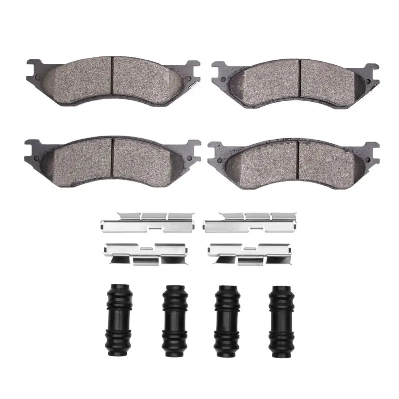 R1 03-03 Dodge Ram 1500 Van Front Ceramic Pads & Hardware Kit 1