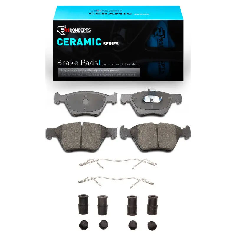 R1 04-09 Mercedes-Benz E280 (Canada) Front Ceramic Pads & Hardware Kit 1