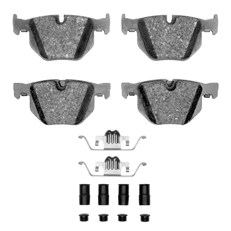 R1 04-10 Bmw 528I Rear Ceramic Pads & Hardware Kit 1