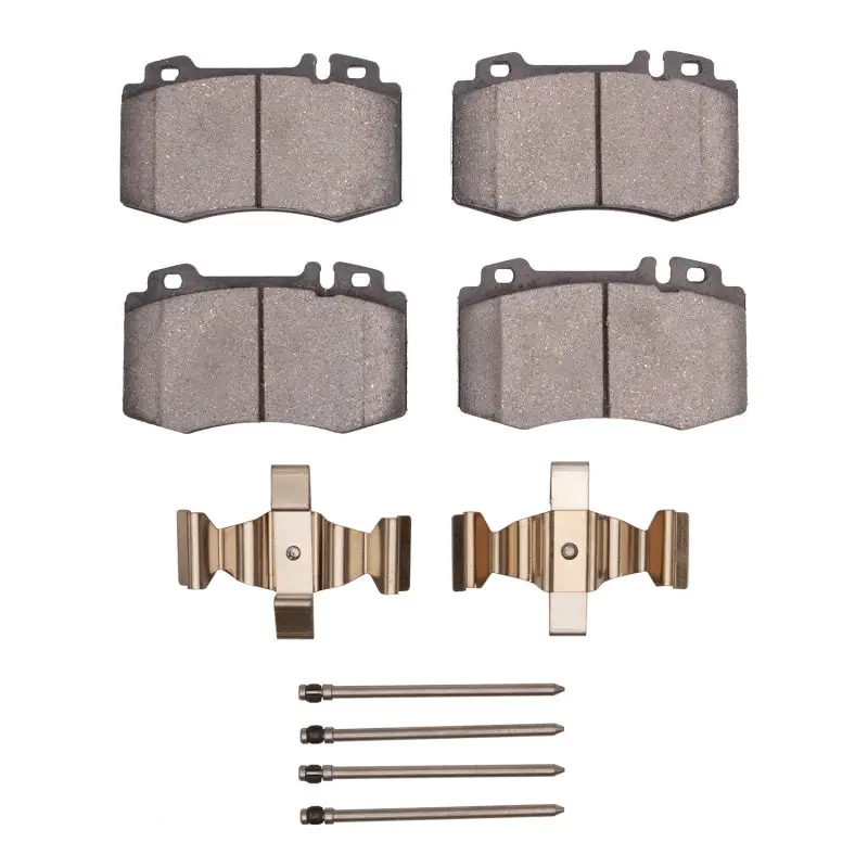 R1 07-13 Mercedes-Benz S600 Front Ceramic Pads & Hardware Kit 1
