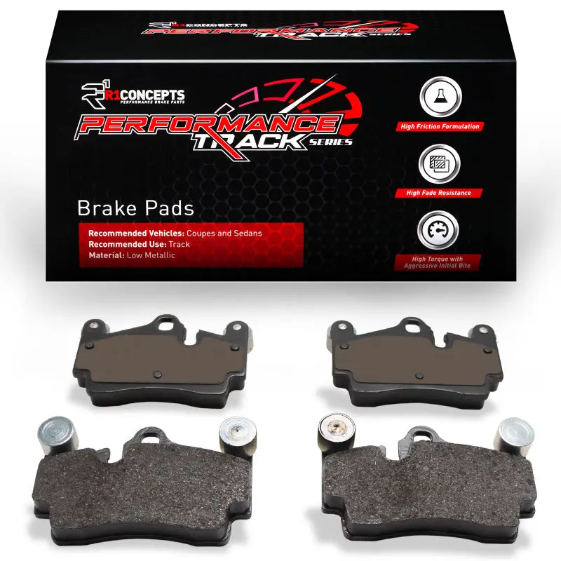 R1 07-15 Audi Q7 Rear Track/Street Brake Pads 1