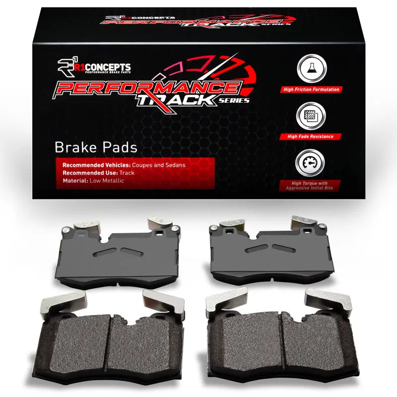 R1 09-14 Mini Cooper (Excl Clubman) Front Track/Street Brake Pads 1