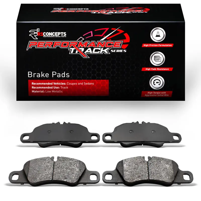 R1 09-25 Porsche 718 Boxster Front Track/Street Brake Pads 1