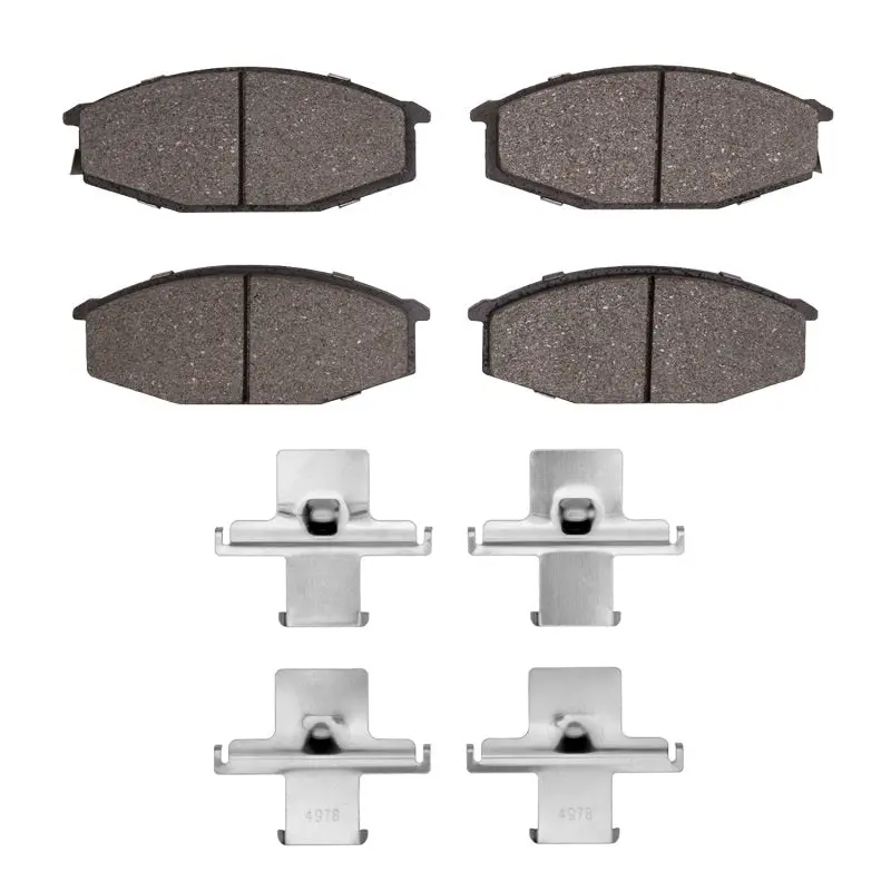 R1 1979-1983 Nissan 280Zx Front R1 Ceramic Pads & Hardware Kit 1