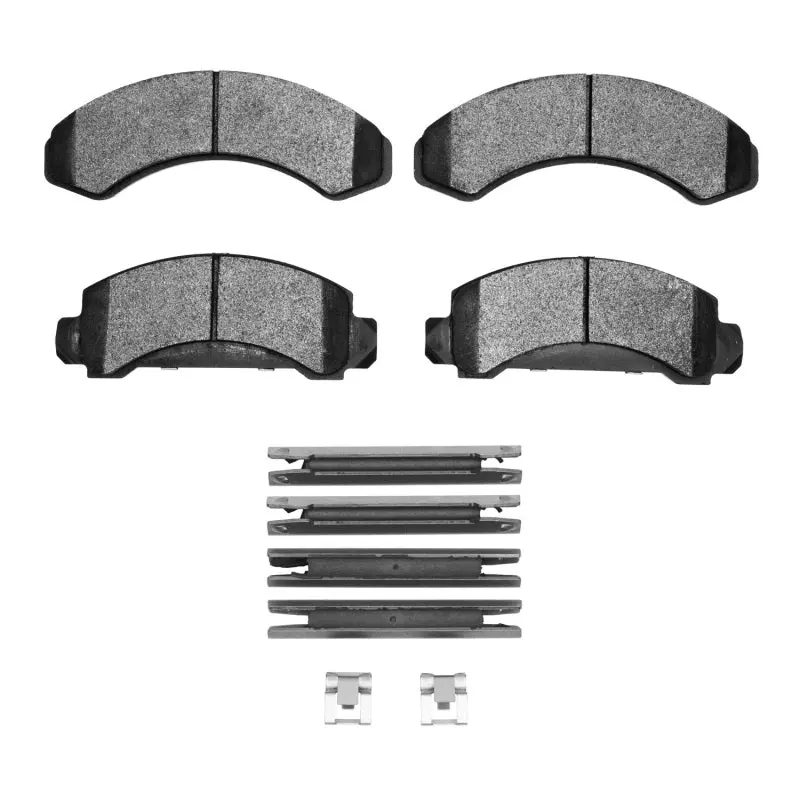R1 1983-1997 Ford Bronco Ii Front R1 Ceramic Pads & Hardware Kit 1