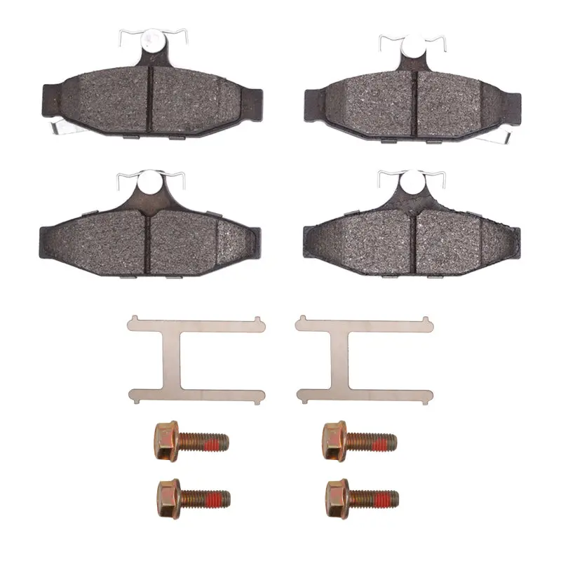 R1 1984-1987 Chevrolet Corvette Rear R1 Ceramic Pads & Hardware Kit 1