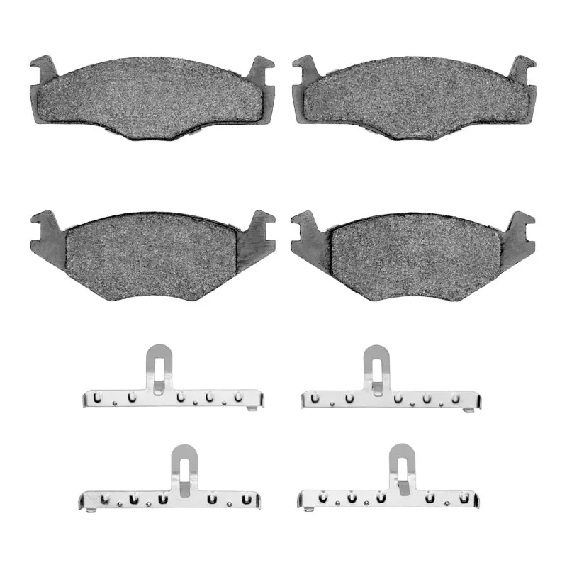 R1 1984-1993 Volkswagen Rabbit Convertible Front R1 Ceramic Pads & Hardware Kit 1