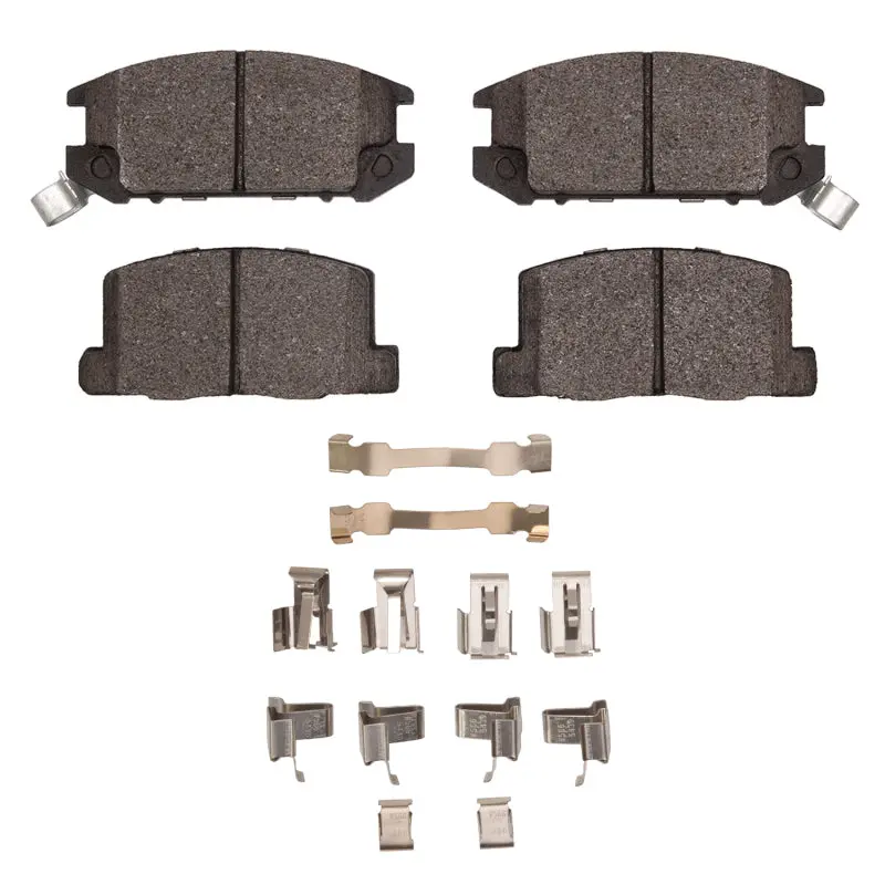 R1 1985-1989 Toyota Mr2 Rear R1 Ceramic Pads & Hardware Kit 1
