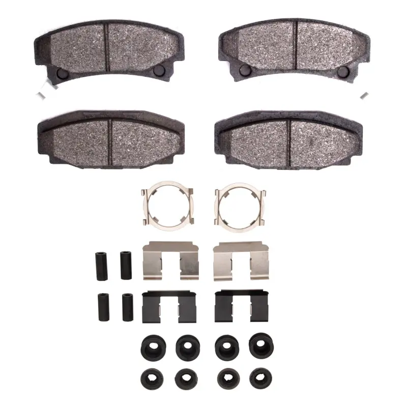 R1 1986-1992 Buick Reatta Rear R1 Ceramic Pads & Hardware Kit 1