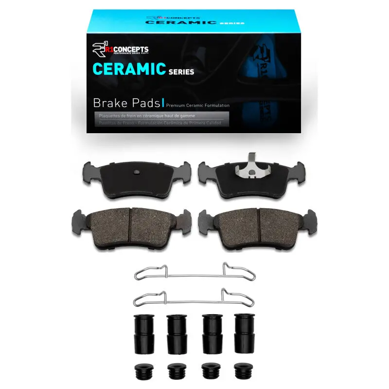 R1 1986-1994 Suzuki Samurai Front R1 Ceramic Pads & Hardware Kit 1