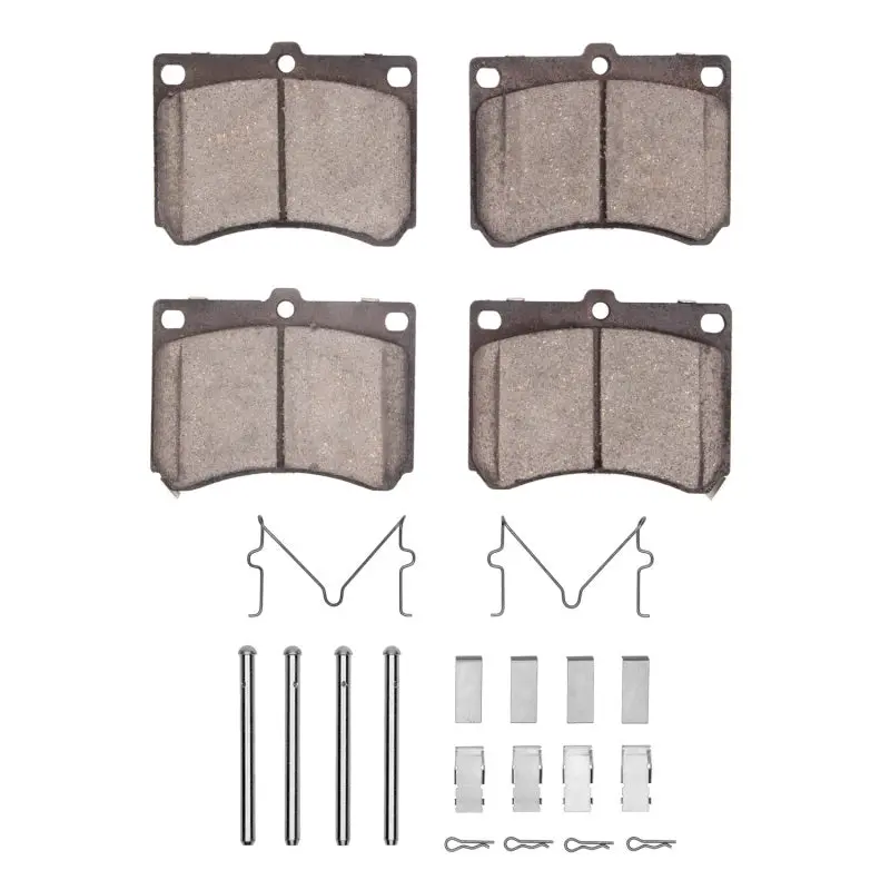 R1 1990-2003 Ford Escort Front R1 Ceramic Pads & Hardware Kit 1