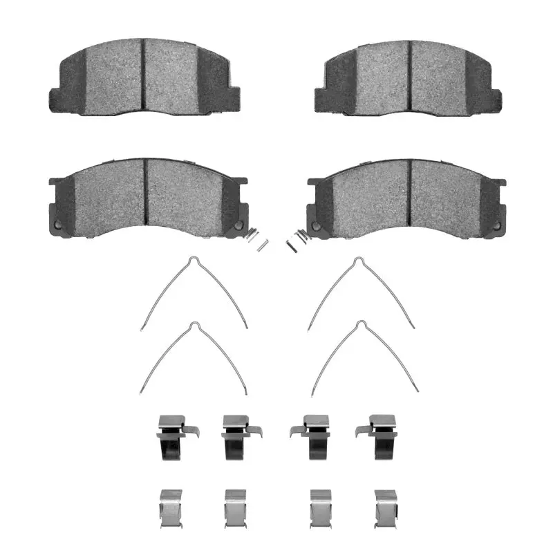 R1 1991-1996 Toyota Previa Front R1 Ceramic Pads & Hardware Kit 1