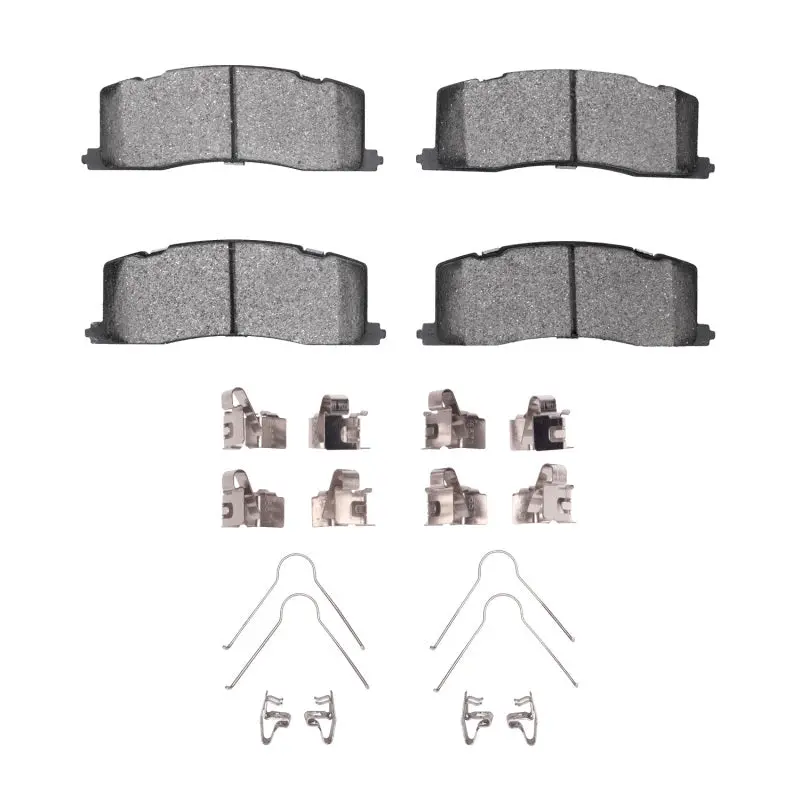 R1 1991-1997 Toyota Previa Rear R1 Ceramic Pads & Hardware Kit 1