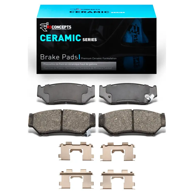 R1 1991-2004 Chevrolet Tracker Front R1 Ceramic Pads & Hardware Kit 1