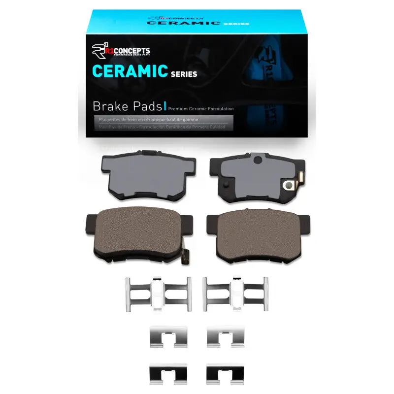 R1 1991-2012 Acura Rl Rear R1 Ceramic Pads & Hardware Kit 1
