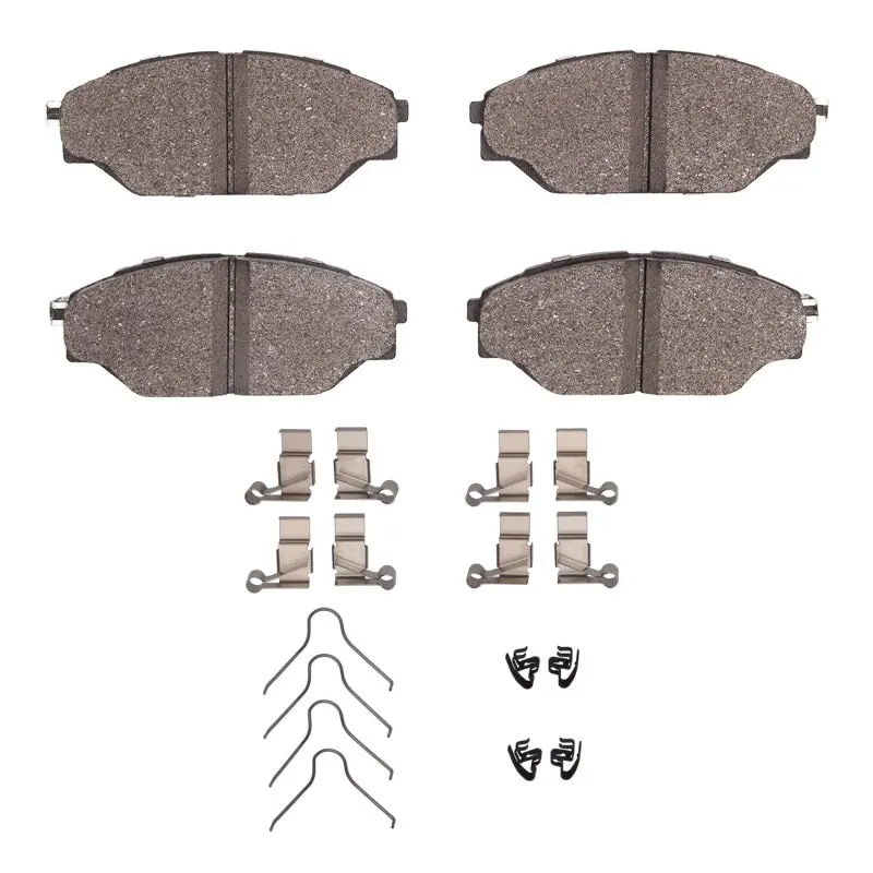 R1 1993-1998 Toyota T100 Front R1 Ceramic Pads & Hardware Kit 1