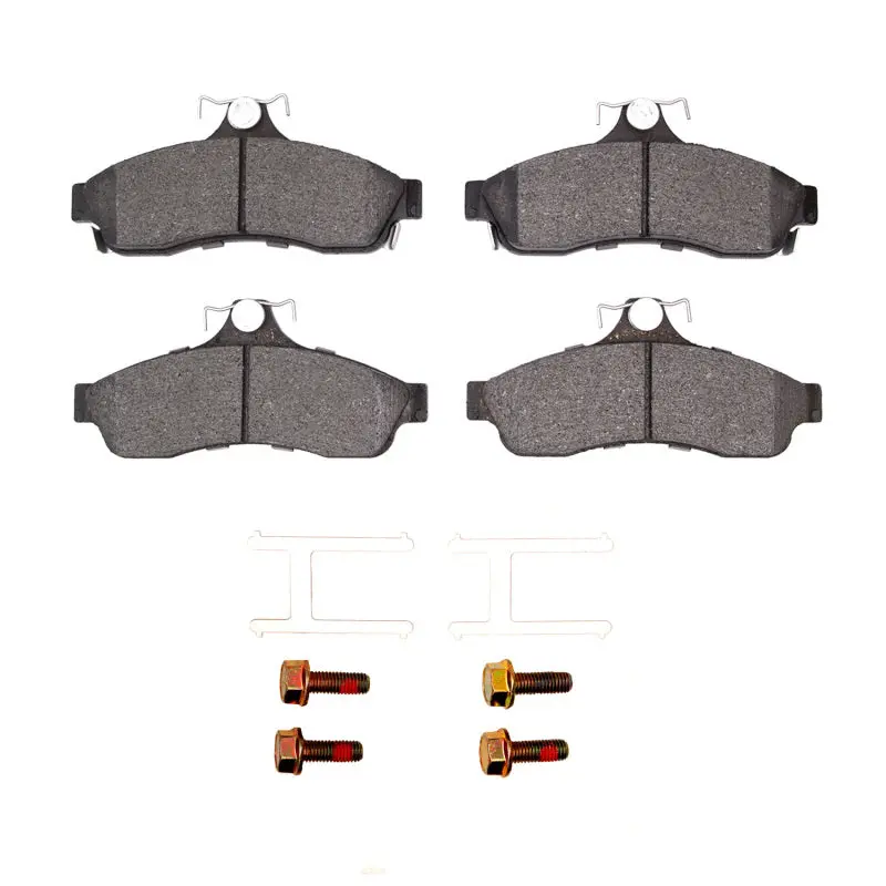 R1 1994-1996 Chevrolet Commercial Chassis Rear R1 Ceramic Pads & Hardware Kit 1
