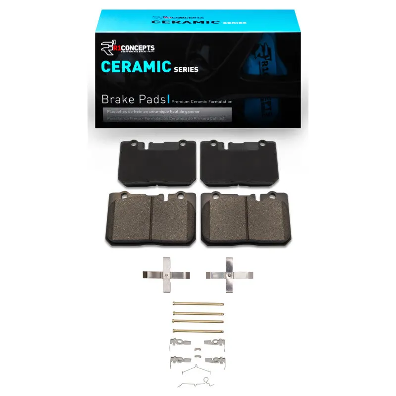 R1 1995-2000 Lexus Ls400 Front R1 Ceramic Pads & Hardware Kit 1