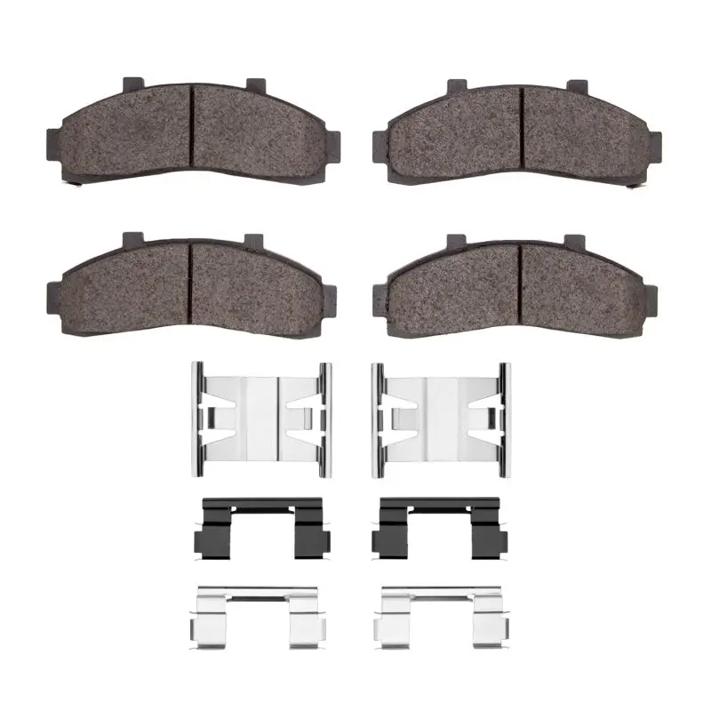 R1 1995-2002 Ford Explorer Front R1 Ceramic Pads & Hardware Kit 1