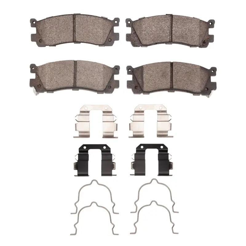 R1 1995-2002 Mazda Millenia Rear R1 Ceramic Pads & Hardware Kit 1