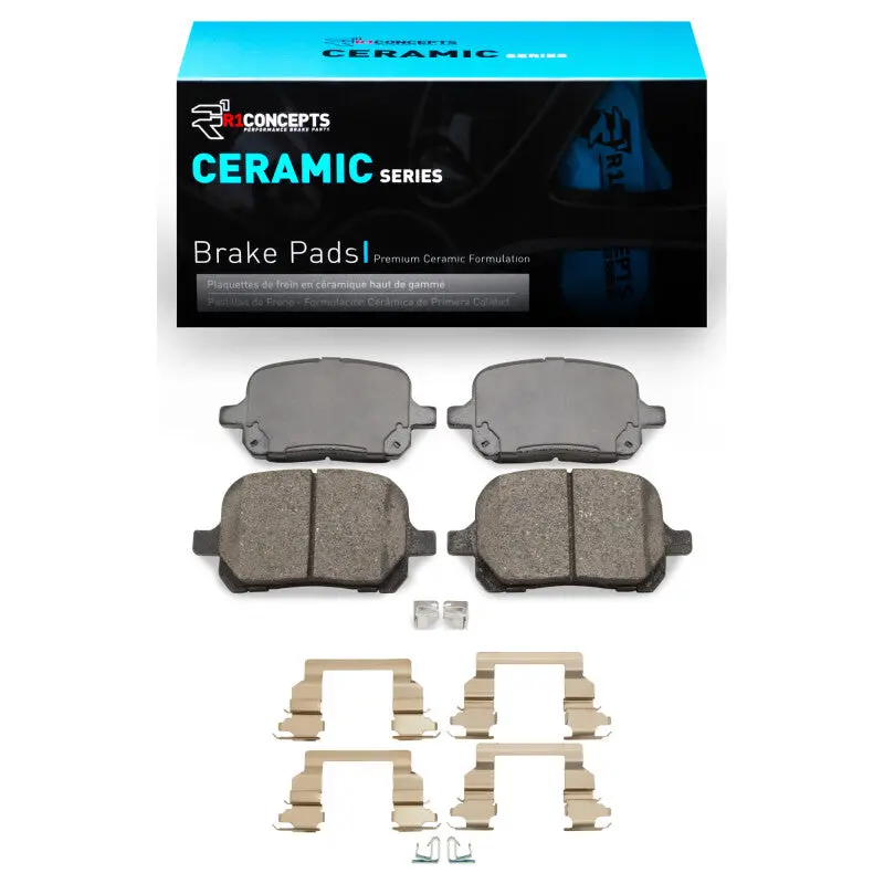 R1 1997-2004 Lexus Es300 Front R1 Ceramic Pads & Hardware Kit 1