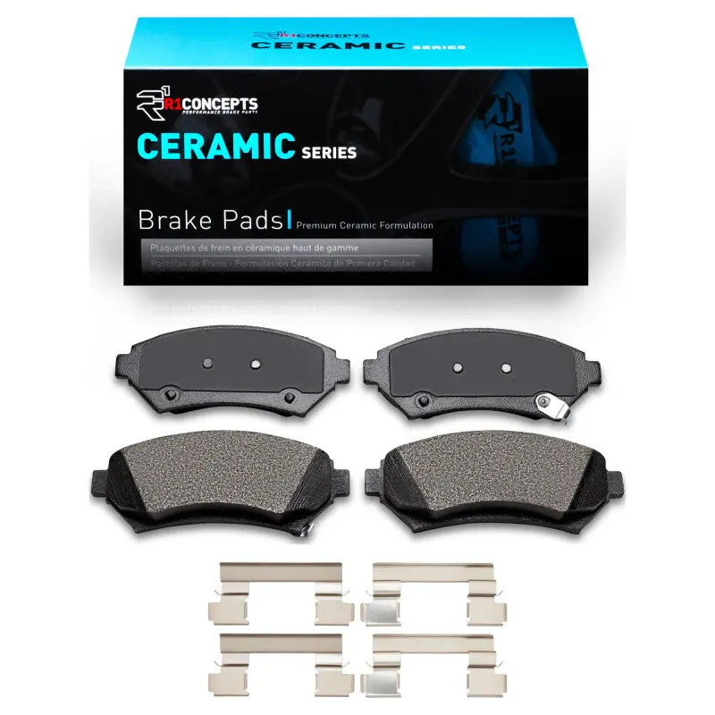 R1 1997-2005 Buick Riviera Front R1 Ceramic Pads & Hardware Kit 1