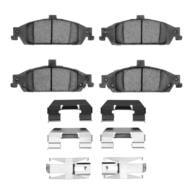 R1 1997-2005 Chevrolet Classic Front R1 Ceramic Pads & Hardware Kit 1