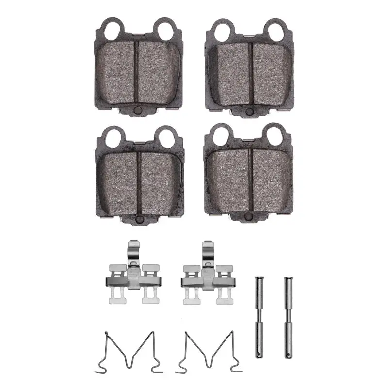 R1 1998-2010 Lexus Is300 Rear R1 Ceramic Pads & Hardware Kit 1