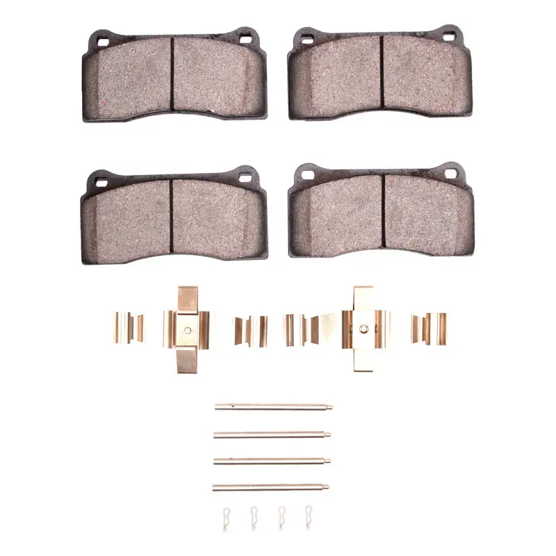 R1 2000-2006 Jaguar Xkr Front R1 Ceramic Pads & Hardware Kit 1