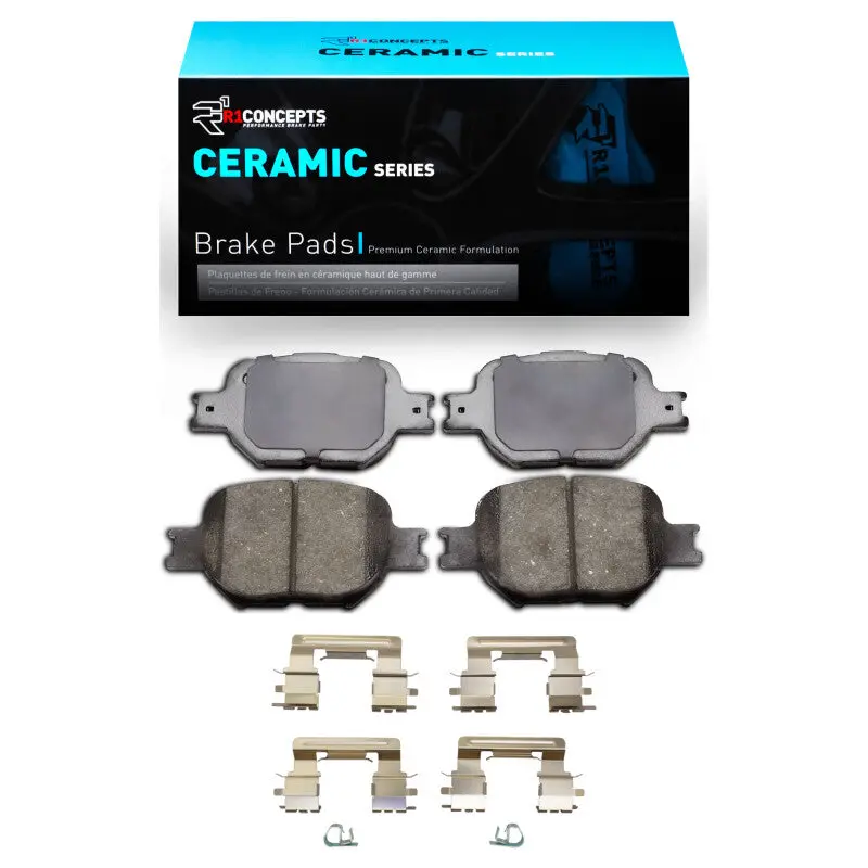 R1 2000-2010 Scion Tc Front R1 Ceramic Pads & Hardware Kit 1