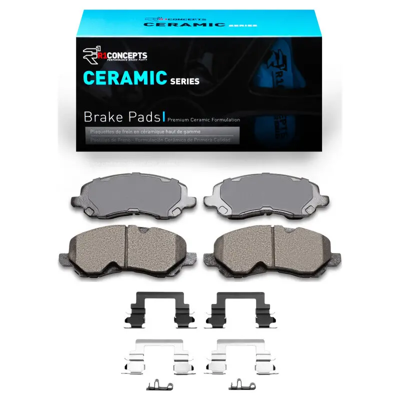 R1 2000-2025 Chrysler 200 Front R1 Ceramic Pads & Hardware Kit 1