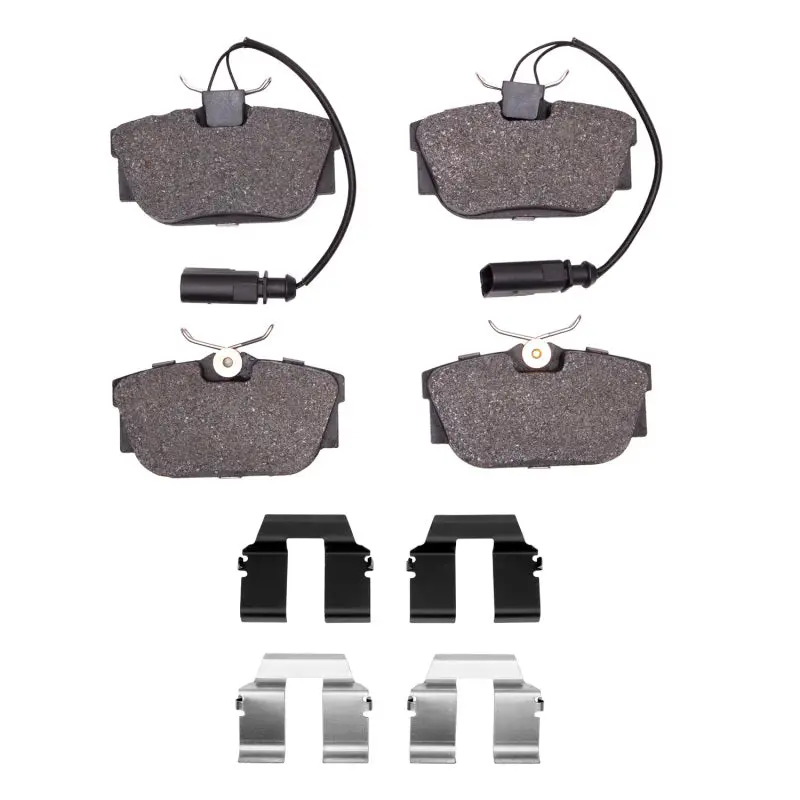 R1 2001-2003 Volkswagen Eurovan Rear R1 Ceramic Pads & Hardware Kit 1