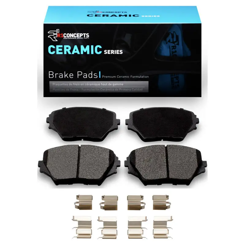 R1 2001-2005 Toyota Rav4 Front R1 Ceramic Pads & Hardware Kit 1