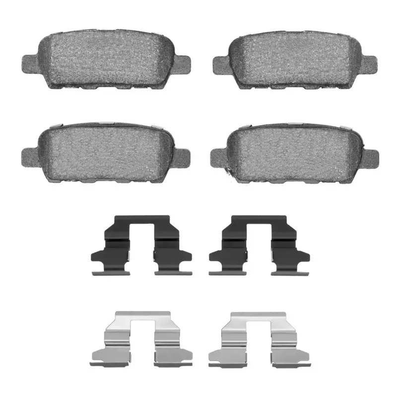 R1 2002-2025 Nissan Altima Rear R1 Ceramic Pads & Hardware Kit 1