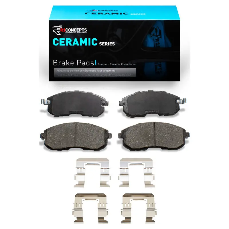 R1 2007-2014 Suzuki Sx4 Front R1 Ceramic Pads & Hardware Kit 1