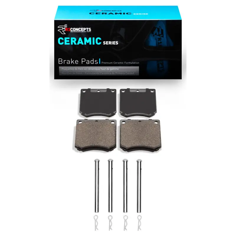 R1 72-72 Triumph Gt6 Front Ceramic Pads & Hardware Kit 1