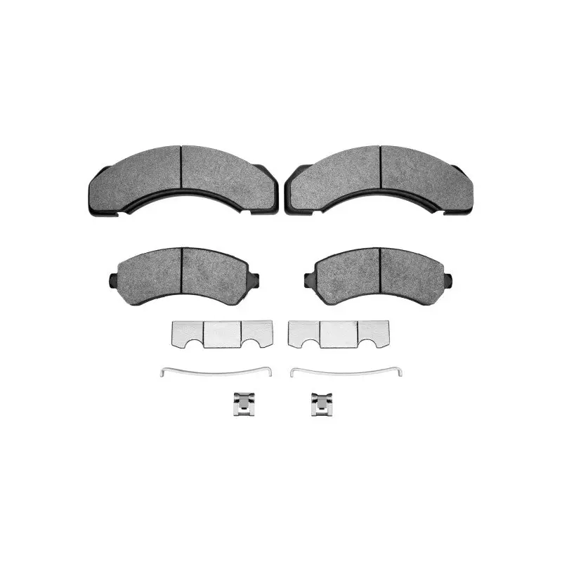 R1 73-00 Chevrolet P30 Front/Rear Fr And Rr Ceramic Pads & Hardware Kit 1