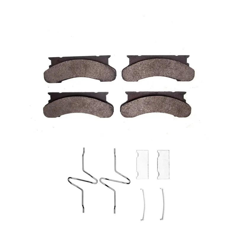 R1 75-94 Ford E-350 Econoline Front Ceramic Pads & Hardware Kit 1