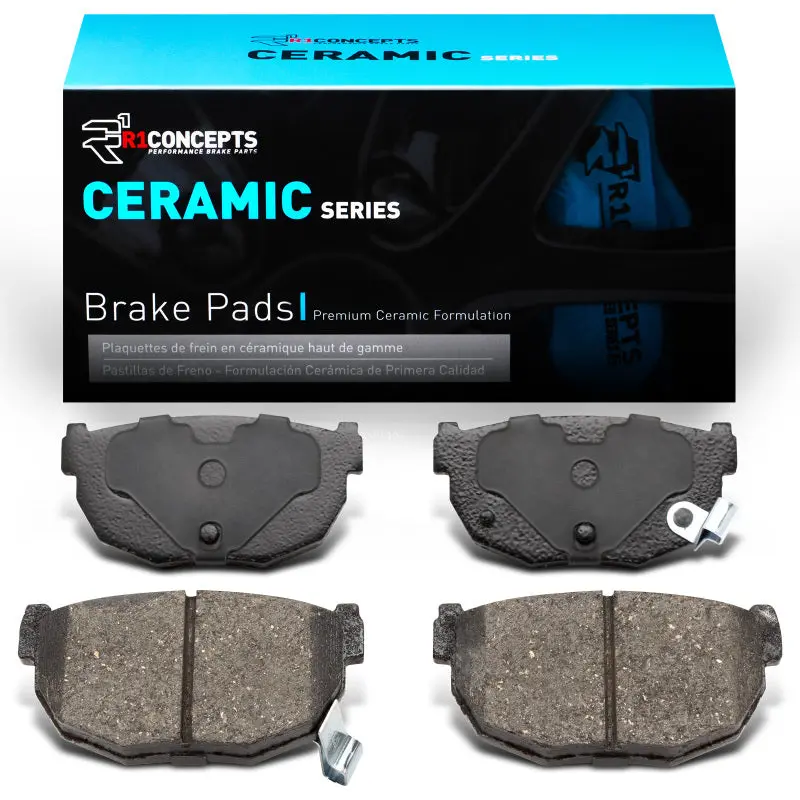 R1 81-98 Nissan 300Zx Turbo Rear R1 Ceramic Brake Pads 1