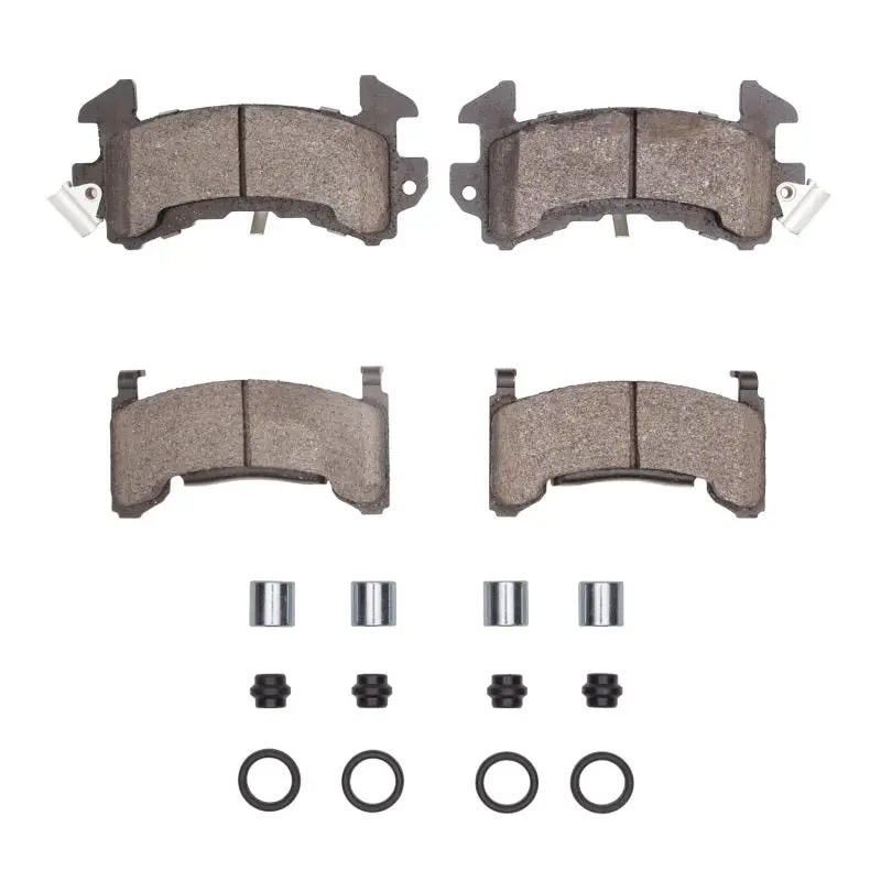 R1 82-88 Chevrolet Camaro Rear Ceramic Brake Pads & Hardware Kit 1