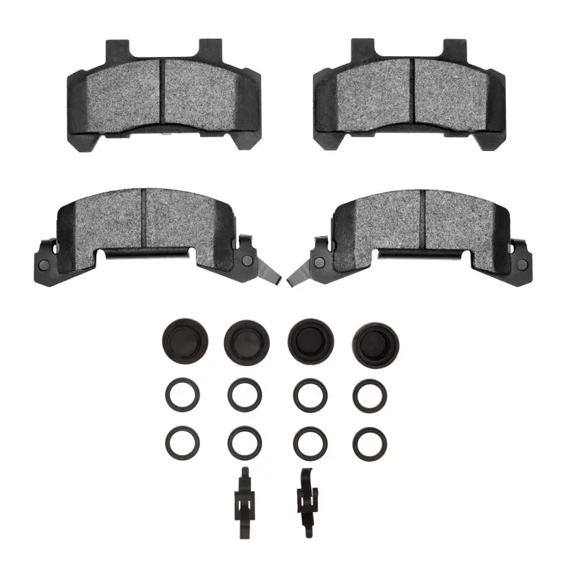R1 82-89 Buick Skyhawk Front Ceramic Pads & Hardware Kit 1