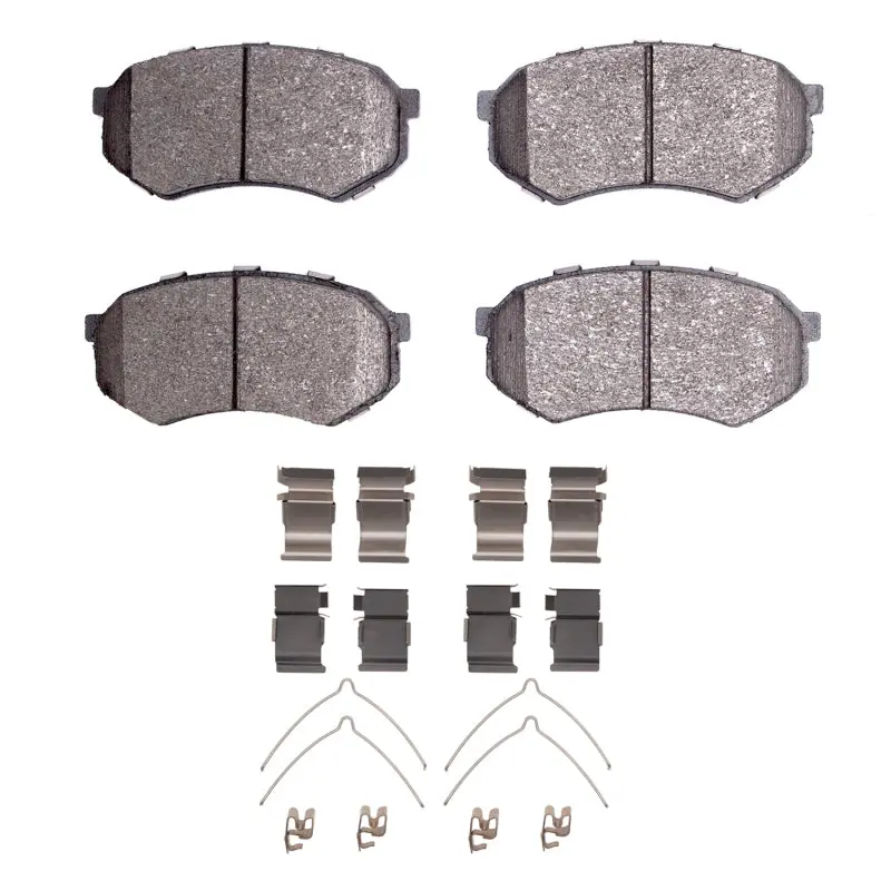R1 83-95 Chrysler Conquest Front Ceramic Pads & Hardware Kit 1