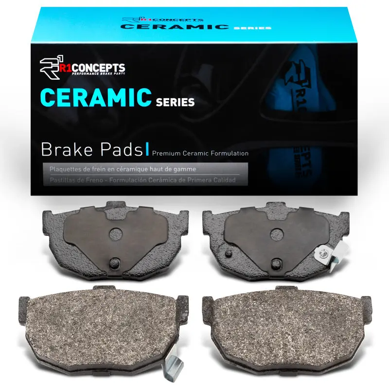 R1 84-10 Hyundai Tiburon Rear R1 Ceramic Brake Pads 1