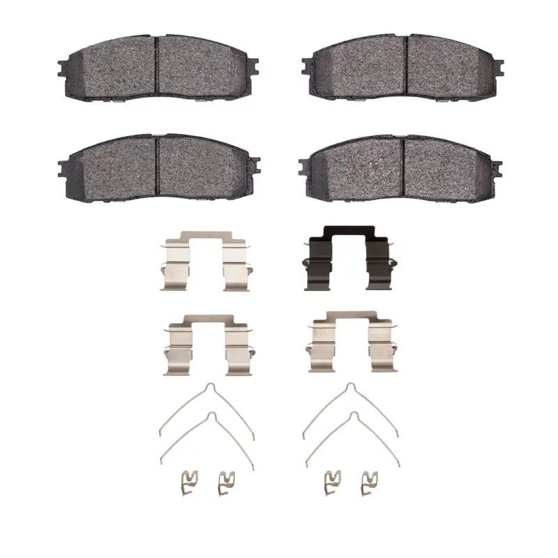 R1 84-87 Toyota Cressida Rear Ceramic Pads & Hardware Kit 1